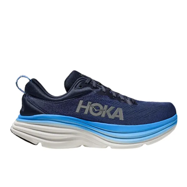 HOKA Men's Bondi 8 Wide Outer Space/ All Aboard