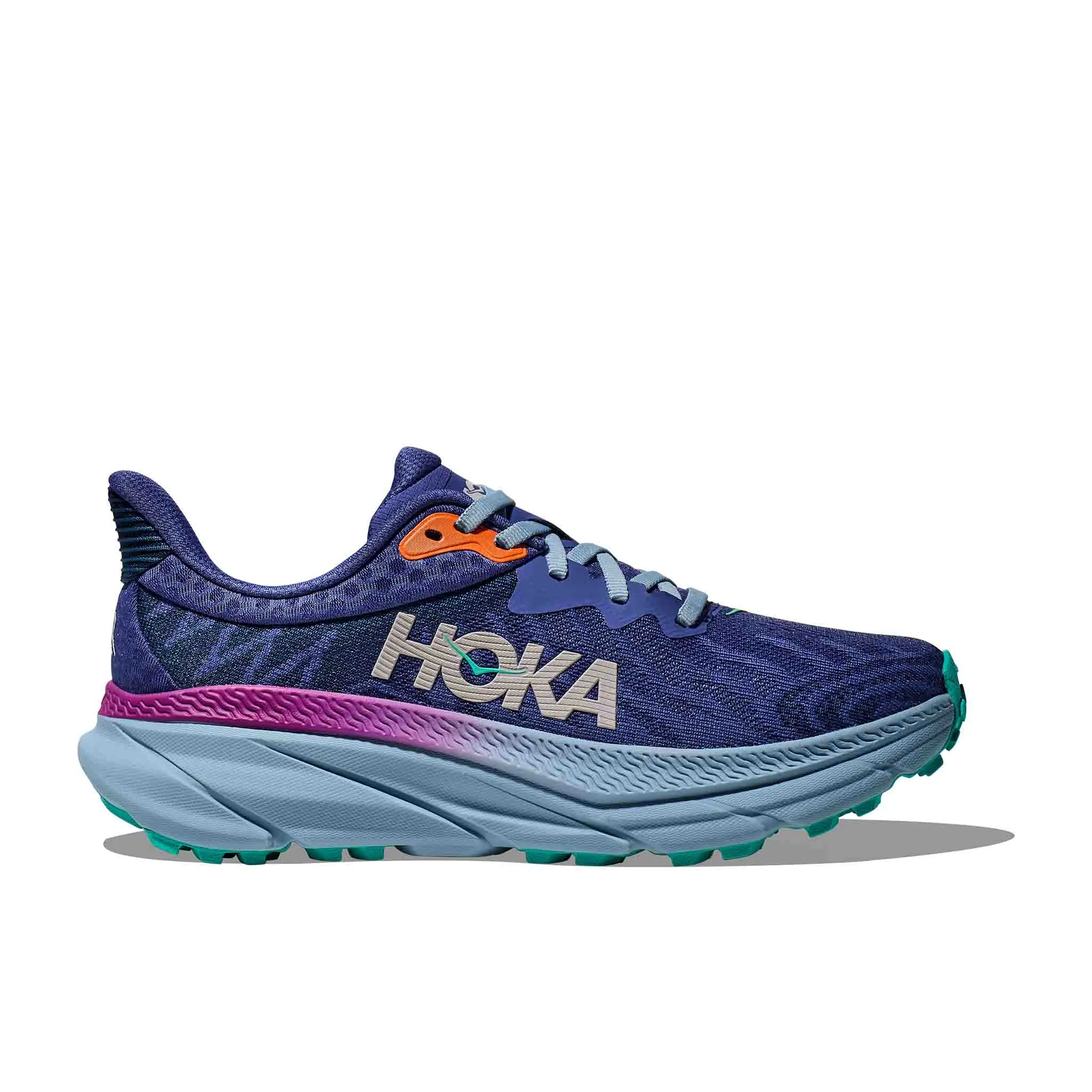 HOKA | Women's Challenger 7 Running Shoes - Evening Sky/Drizzle