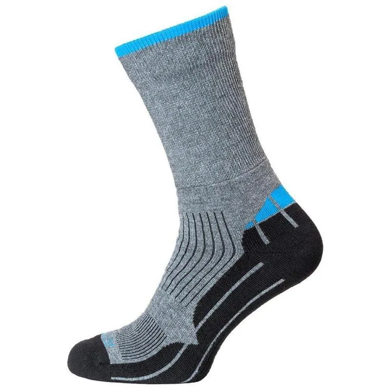 Horizon Performance Coolmax Hiker Women's Socks - Grey Marl/Blue