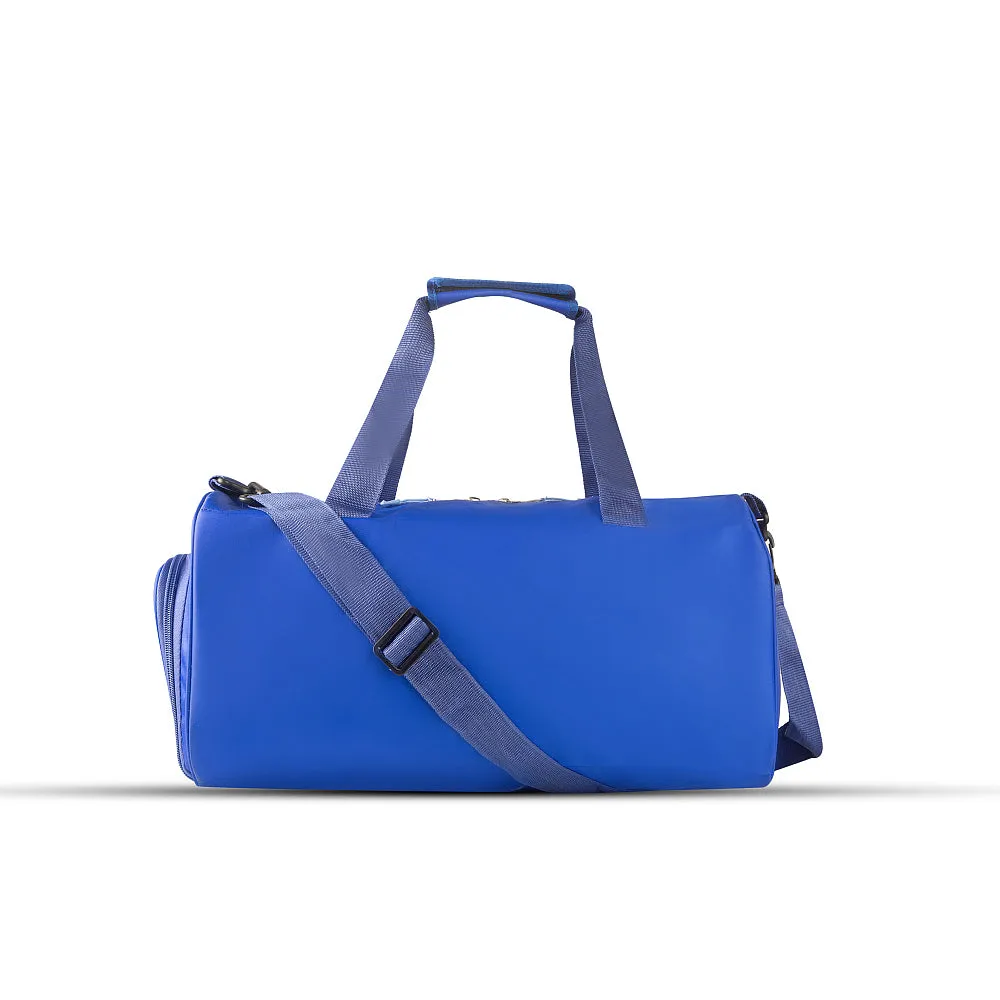 HQ ROYAL BLUE DUFFEL BAG - LEFTOVER