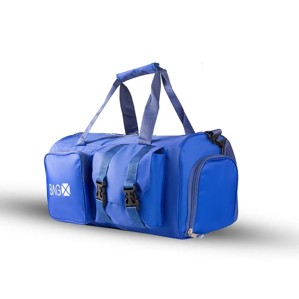 HQ ROYAL BLUE DUFFEL BAG - LEFTOVER