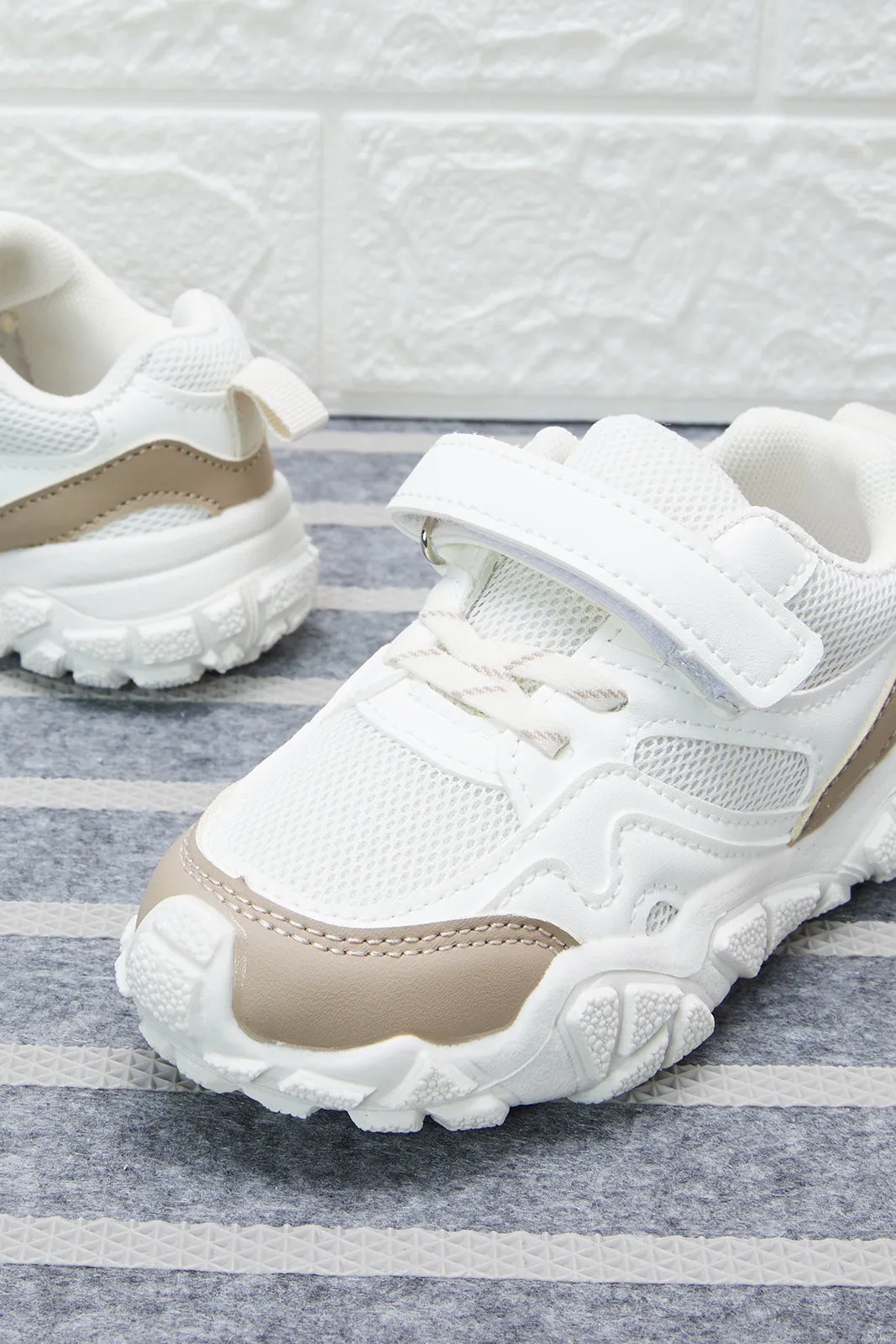 Infant Boys White Chunky Sneaker