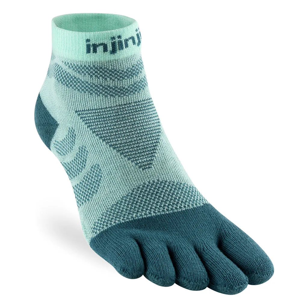 Injinji Womens Ultra Run Mini-Crew Running Socks