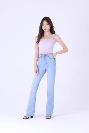 Jack Russel - Women Jeans - Klassik JF-BT/LB Boot Cut Light Blue Mid Waisted