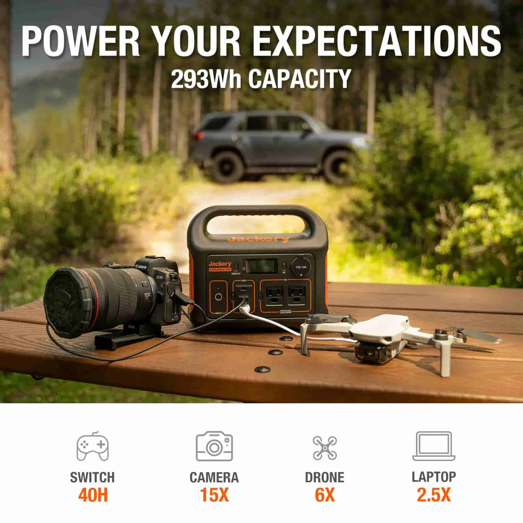 Jackery Explorer 290 Portable Power Station