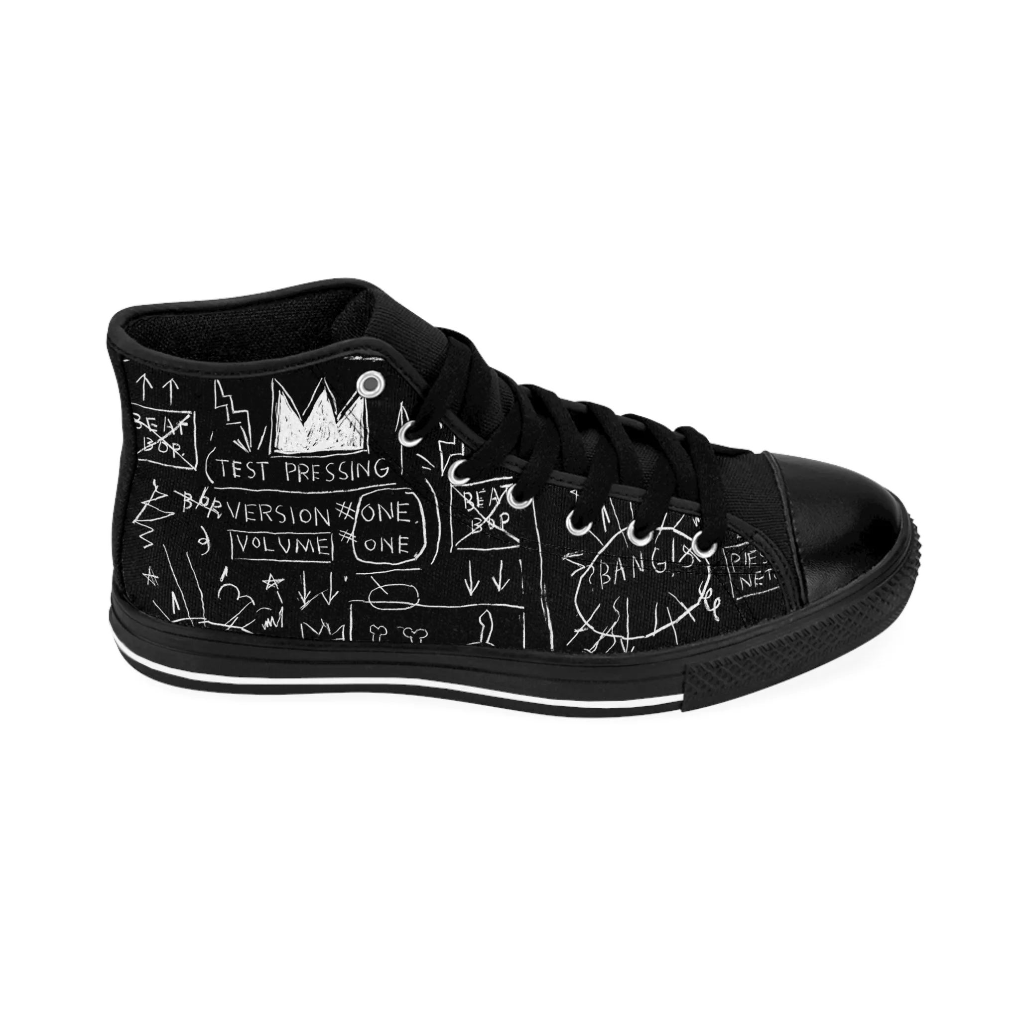 Jean Michel Basquiat Women's Classic Sneakers