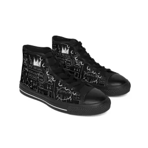 Jean Michel Basquiat Women's Classic Sneakers