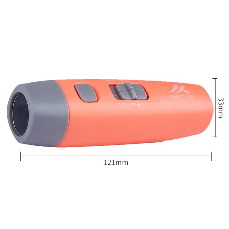 JUNCTION T9 Adjustable High Decibel Sports Referee Electronic Whistle Rescue Pet Training Whistle(Orange)