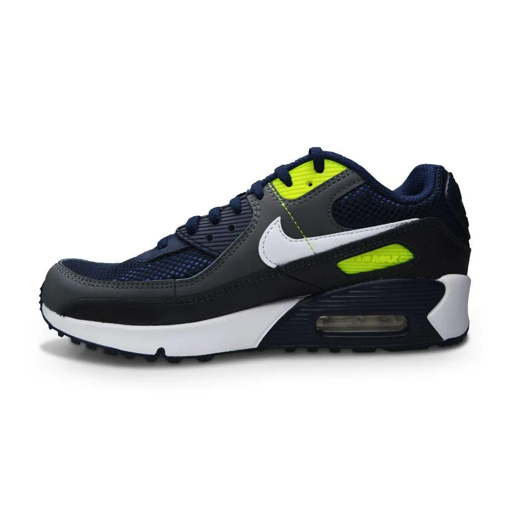 Juniors Nike Air Max 90 GS - DB2614 400 - Obsidian White Iron Grey