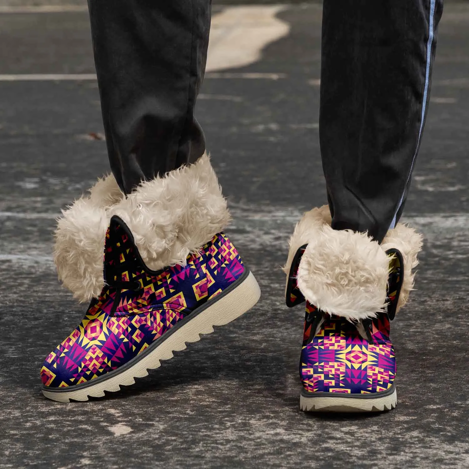 Kaleidoscope Bleu Polar Winter Boots