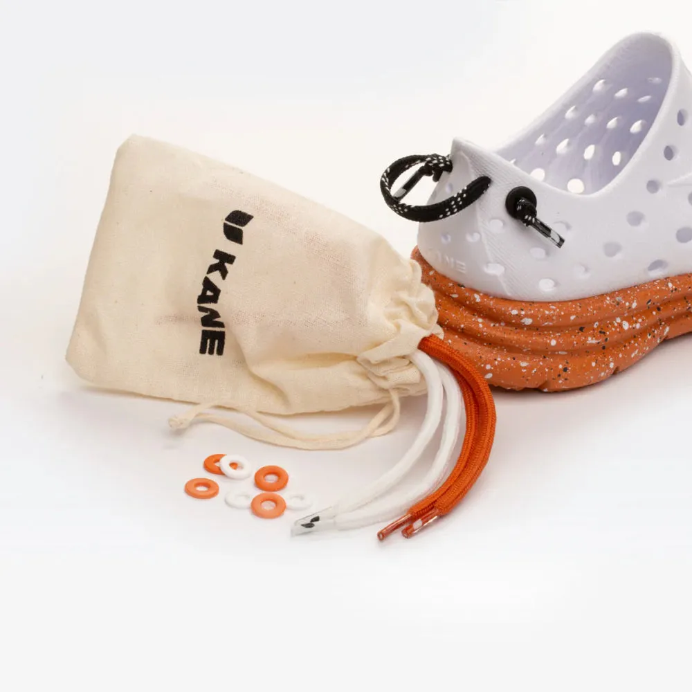 Kane Footwear Revive Kids - White/Caramel Speckle