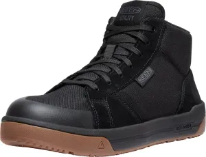 Keen Utility Mens Kenton Mid CT Black/Gum Canvas Work Boots