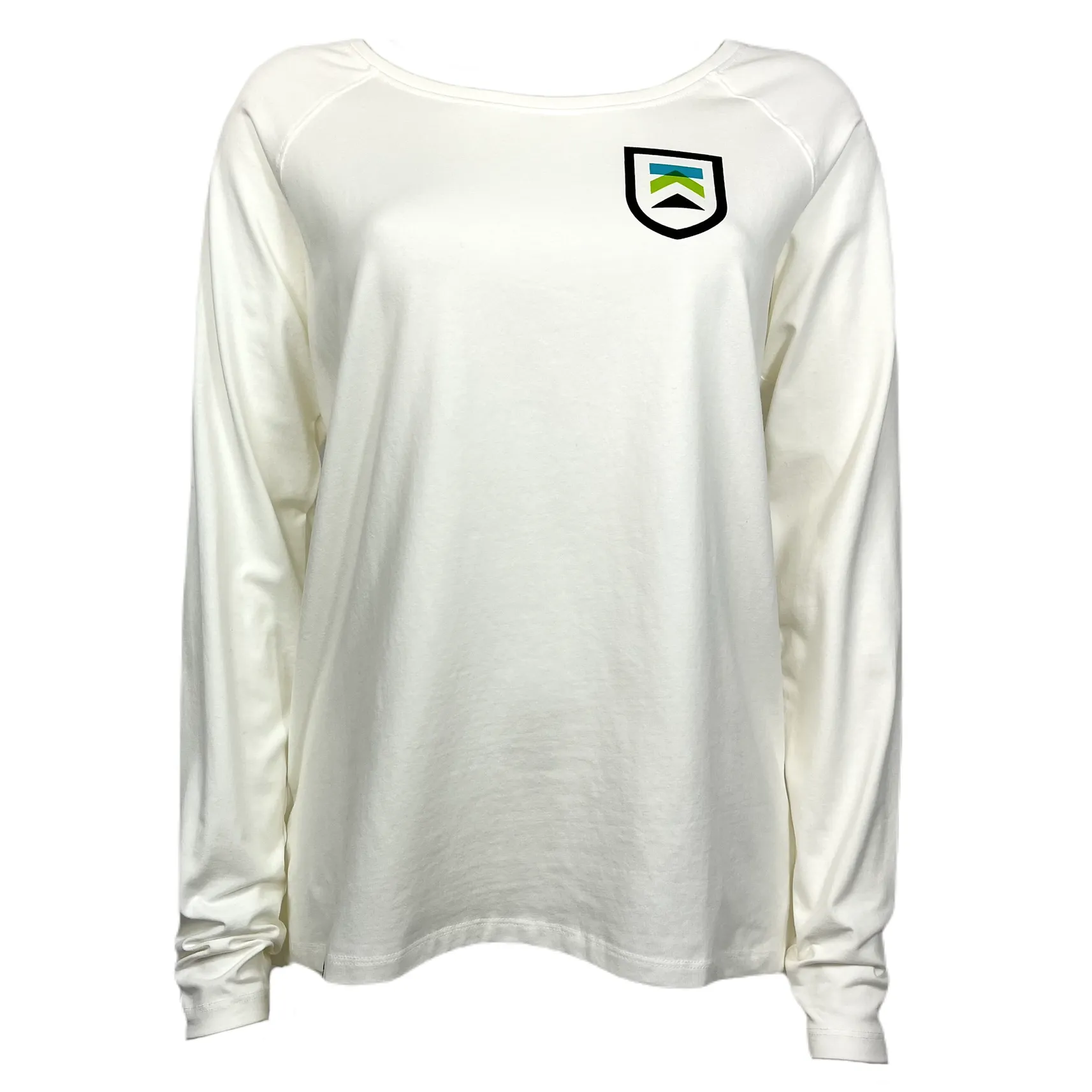 Killington Logo Shield Womens Scoop Neck Long Sleeve Tee