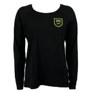 Killington Logo Shield Womens Scoop Neck Long Sleeve Tee