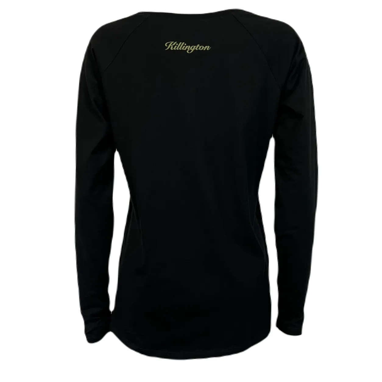 Killington Logo Shield Womens Scoop Neck Long Sleeve Tee