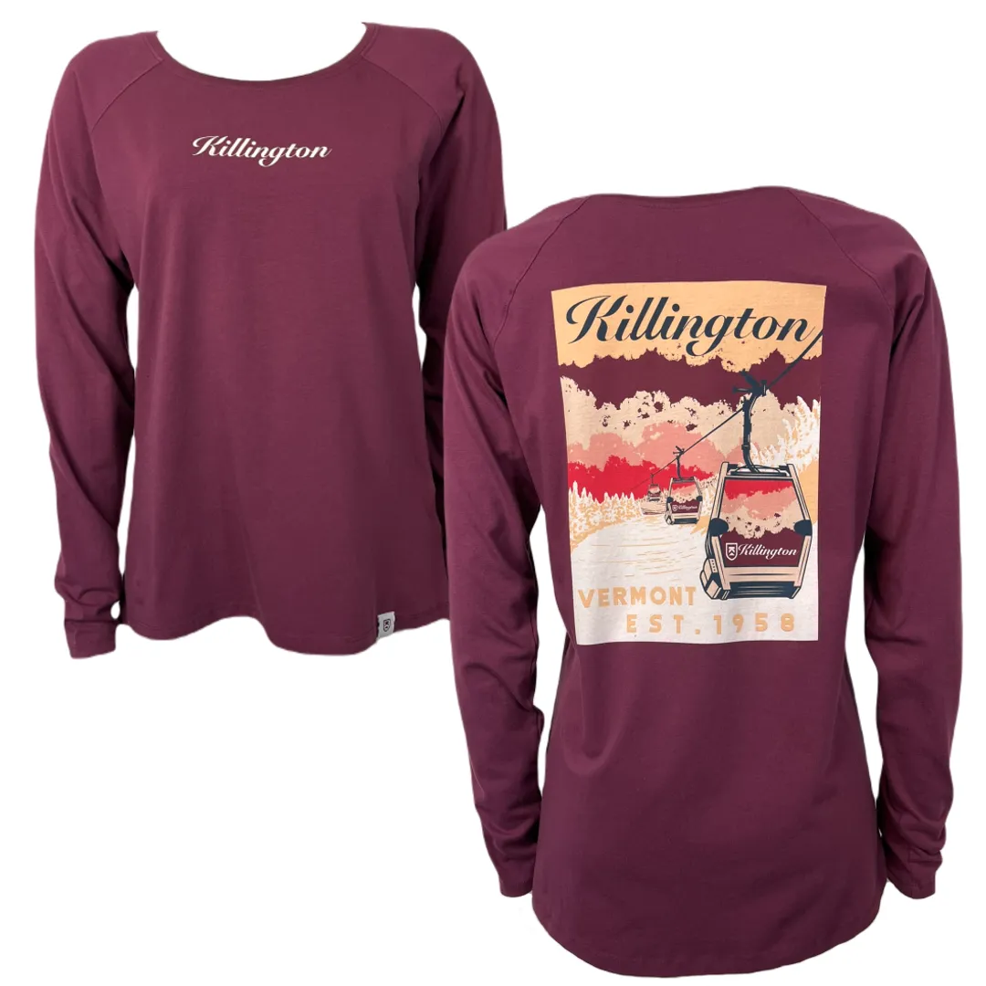 Killington Logo Women's Gondola Long Sleeve Tee