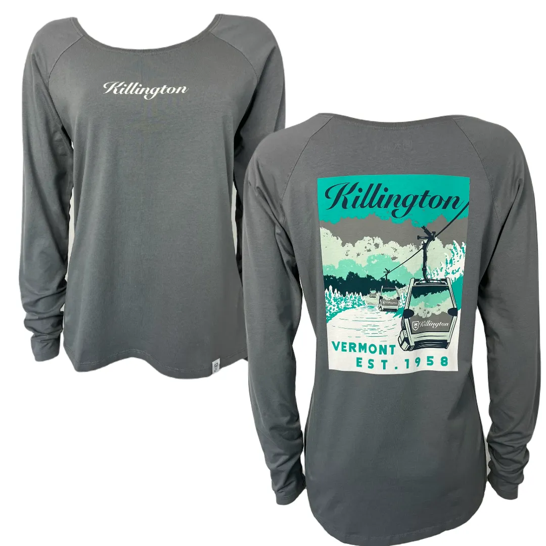 Killington Logo Women's Gondola Long Sleeve Tee