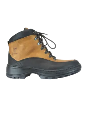 Kingston Leather Tan Black Boot