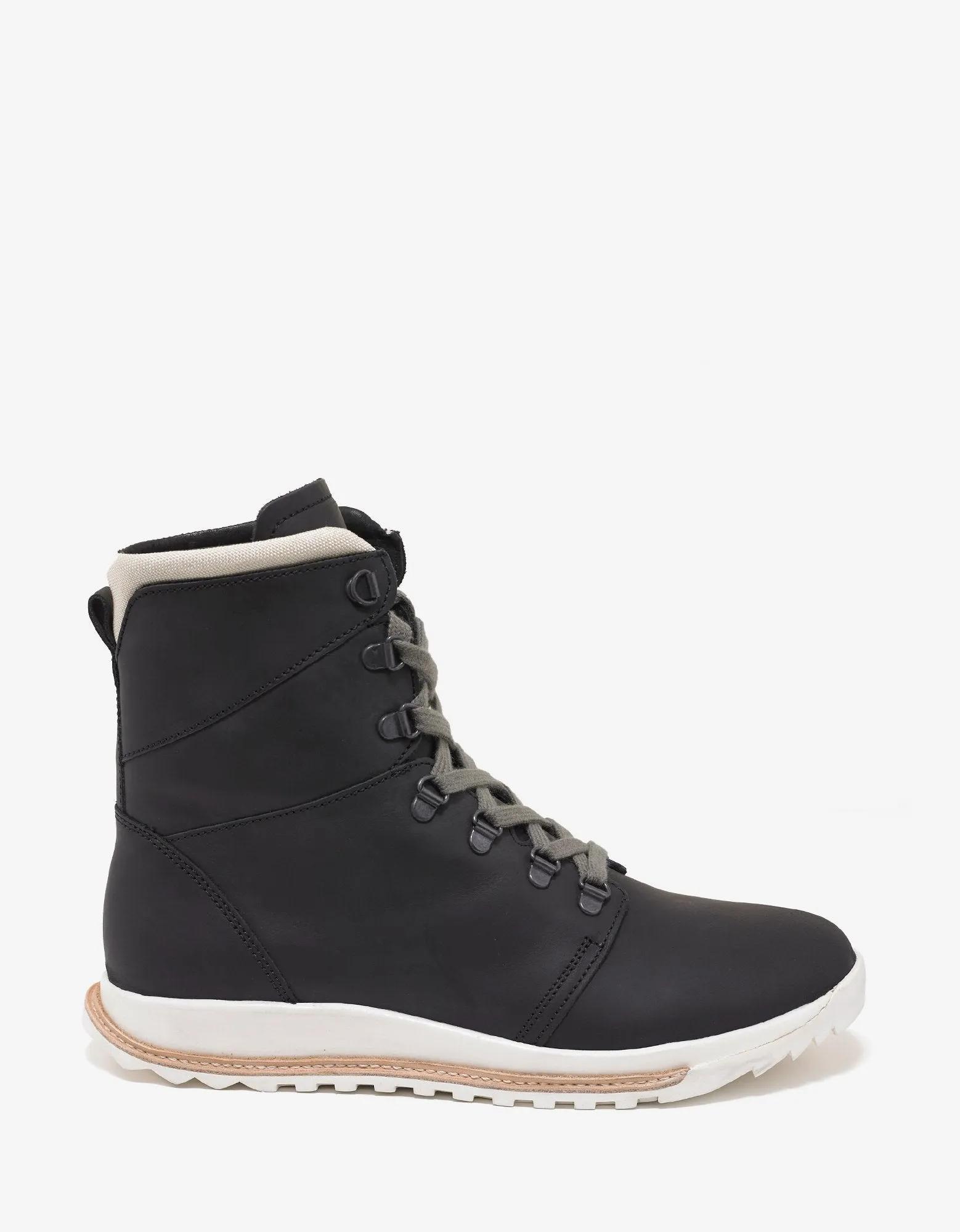 Lace Up Dirt Grafton Black Boots