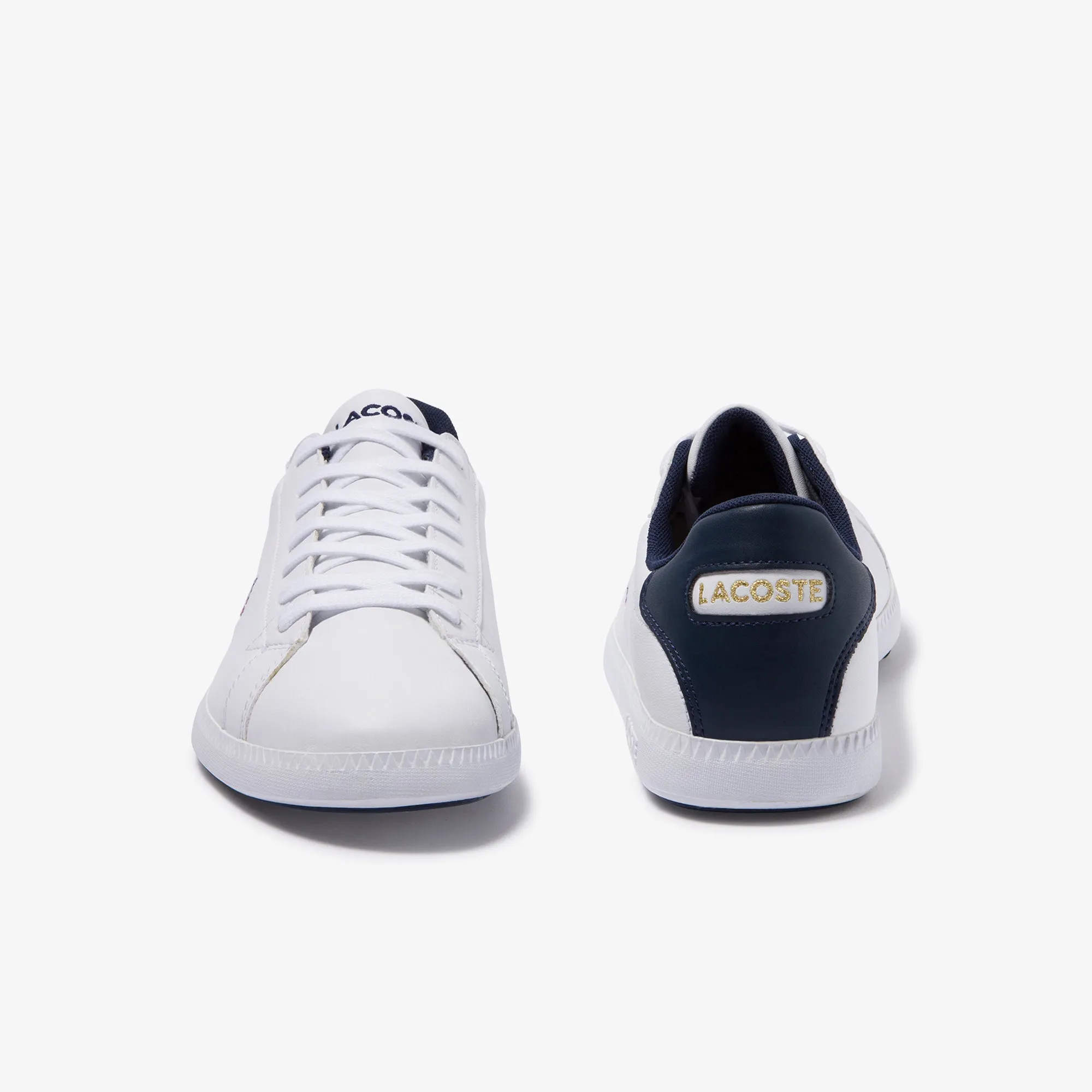 Lacoste Graduate Tri1 Sma Sneakers - White/Navy/Red