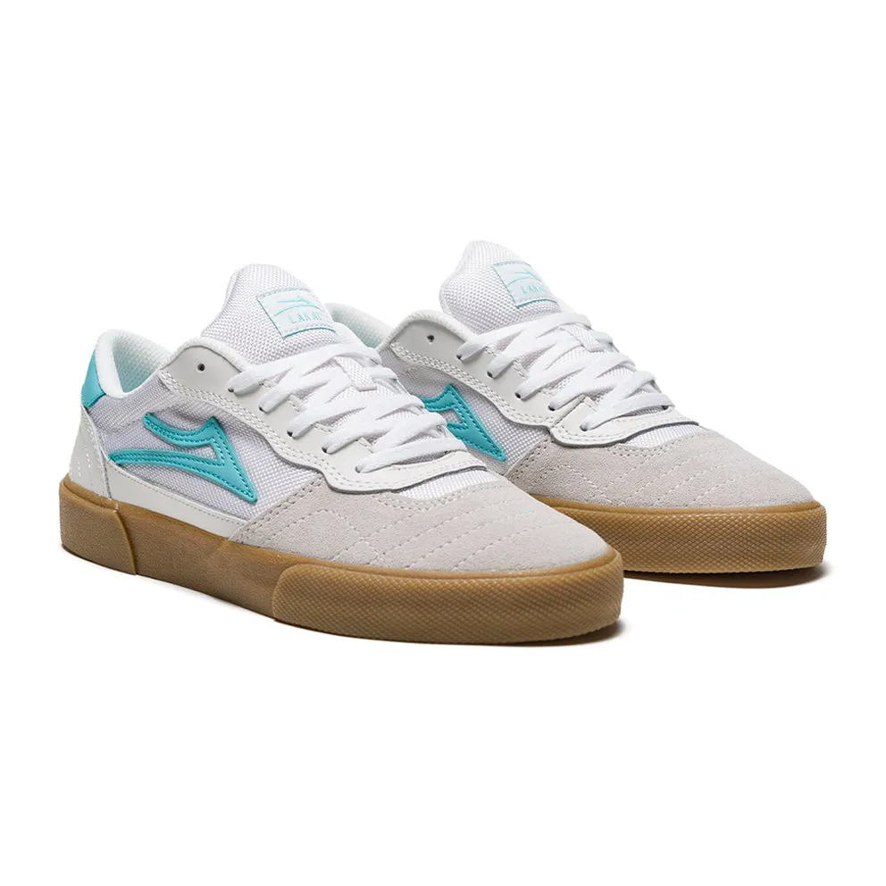 LAKAI CAMBRIDGE // WHITE/ TEAL SUEDE