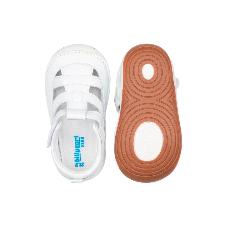 LANE white baby and toddler girls sandals