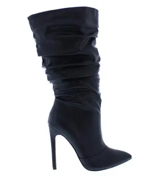 LAVATO SLOUCH BOOT - LEATHERETTE