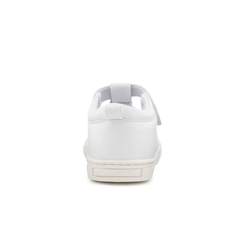 LAYLA white toddler girls sandals