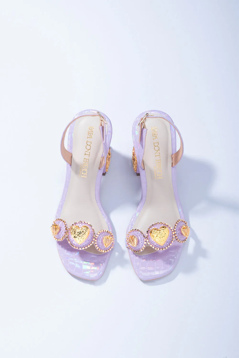 Le Macaron : Lavender - Lilac Block Heels