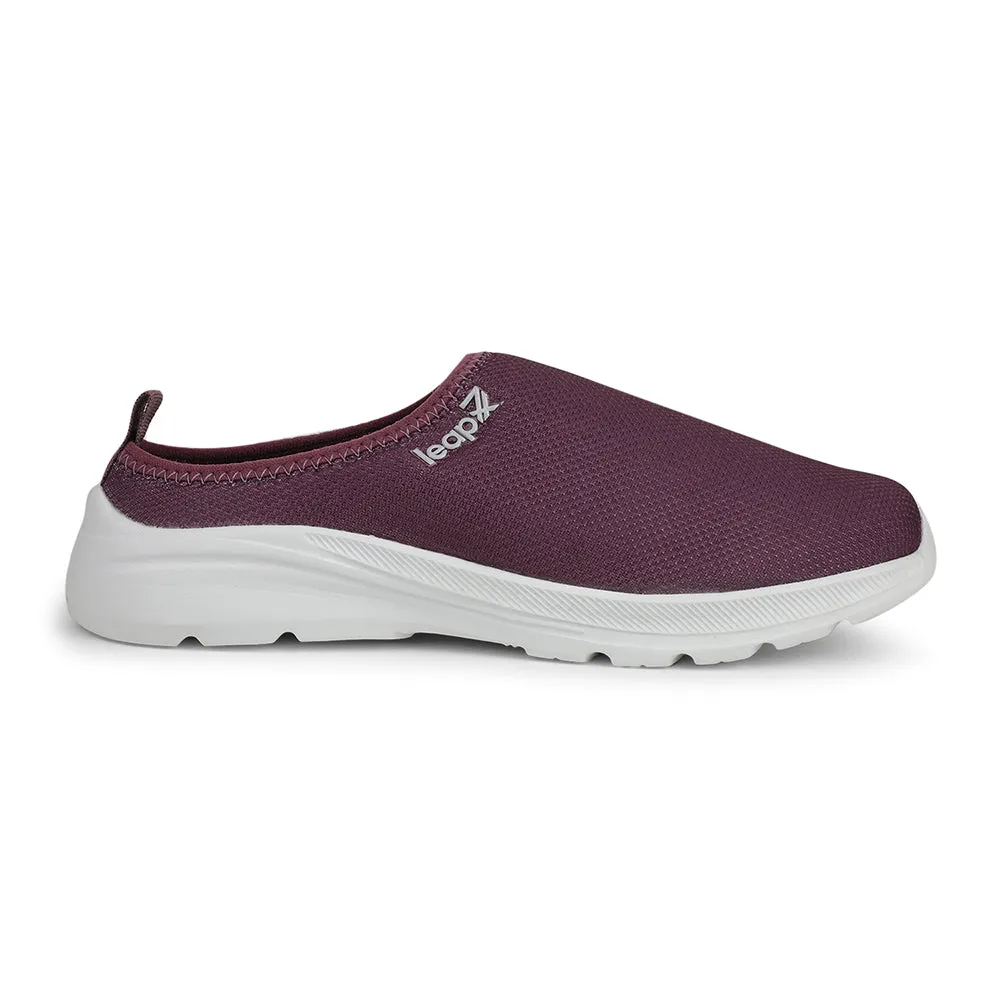 Leap7x Casual Purple Non Lacing Shoes For Women SILVES-2 By Liberty