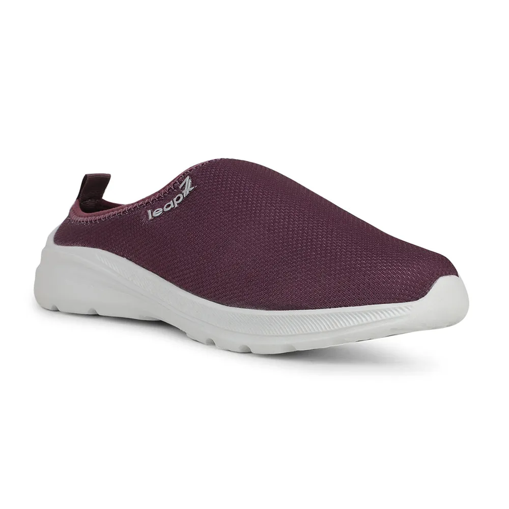 Leap7x Casual Purple Non Lacing Shoes For Women SILVES-2 By Liberty