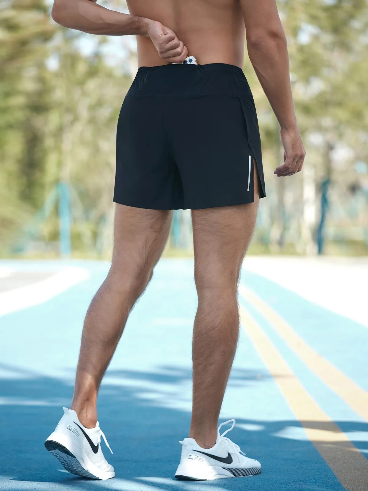 Lightweight Training Lined Short Running Pro