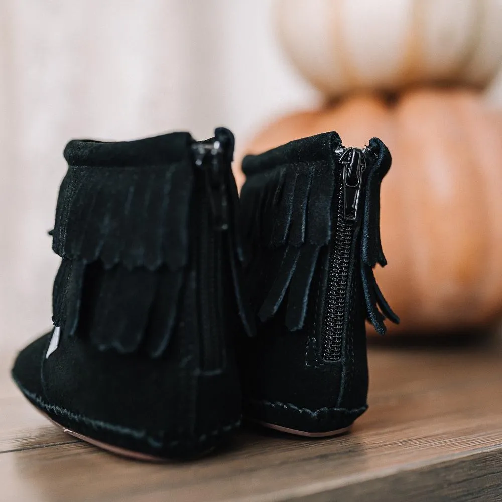 Little Love Bug Black Cozy Boot