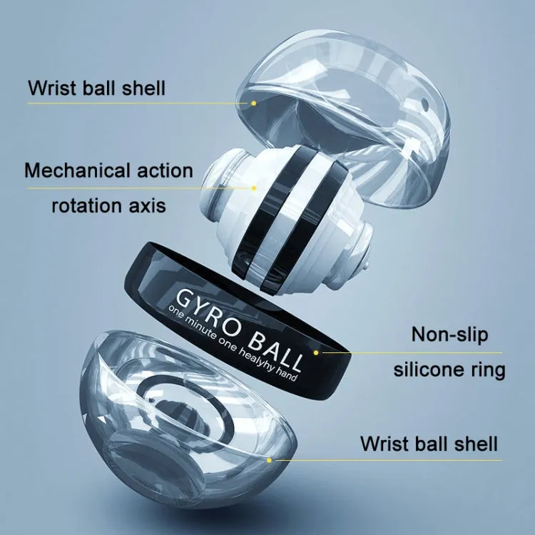 Magnetic Wrist Ball Gyro Training Decompression Fitness Device, Color: Six Color Flash