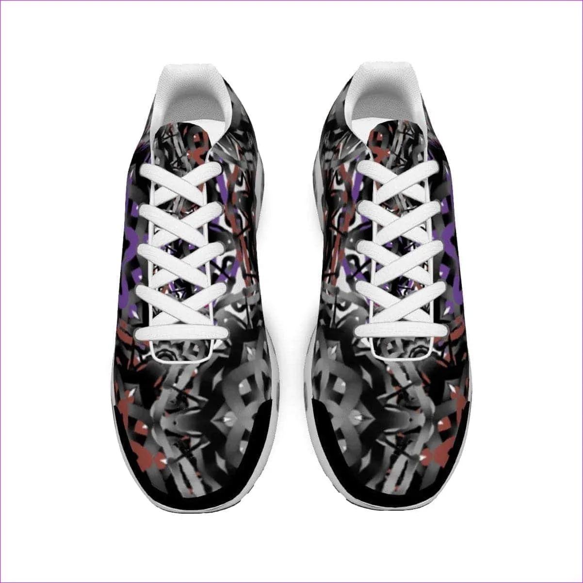 Mandala Graffiti Womens Air Cushion Sports Shoes