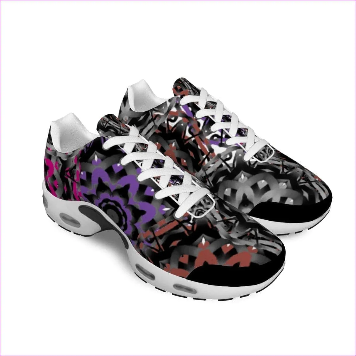 Mandala Graffiti Womens Air Cushion Sports Shoes