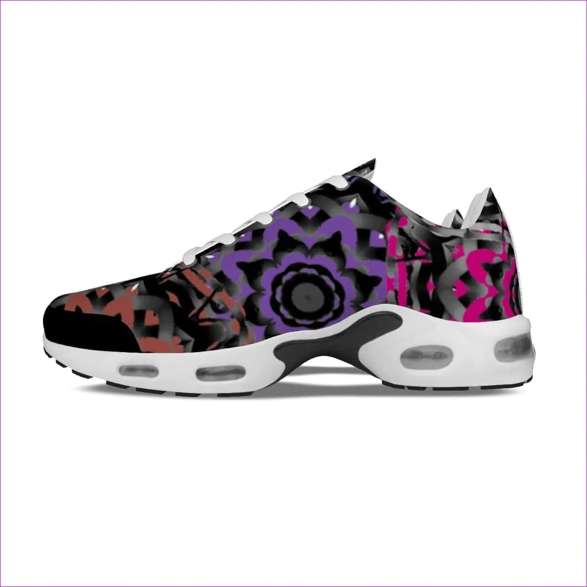 Mandala Graffiti Womens Air Cushion Sports Shoes