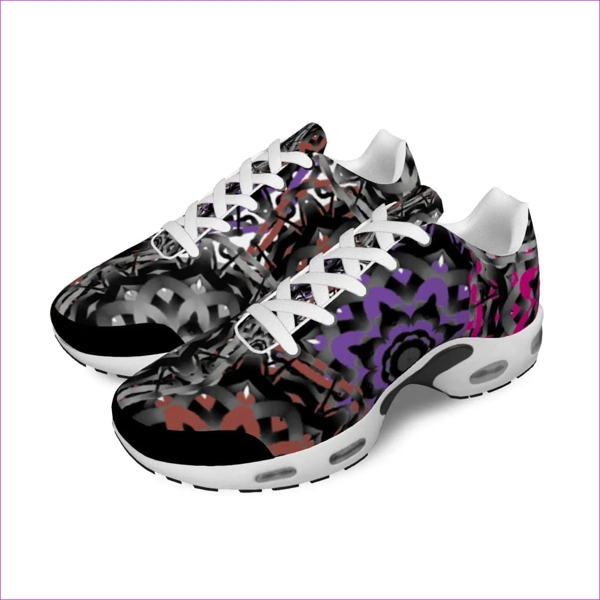 Mandala Graffiti Womens Air Cushion Sports Shoes