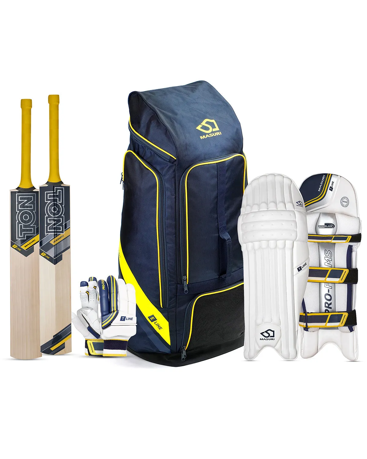 Masuri T Line Player Grade Cricket Bundle Kit