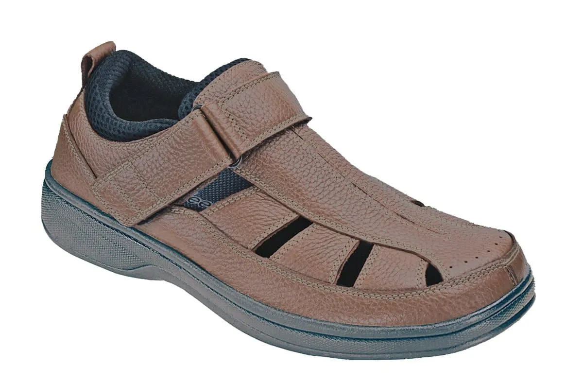 Melbourne - Brown Orthotic Sandal