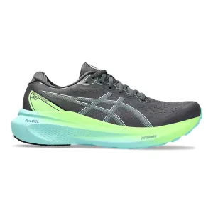 Men's Asics GEL-Kayano 30, Carrier Grey/Illuminate Mint, 13 2E Medium