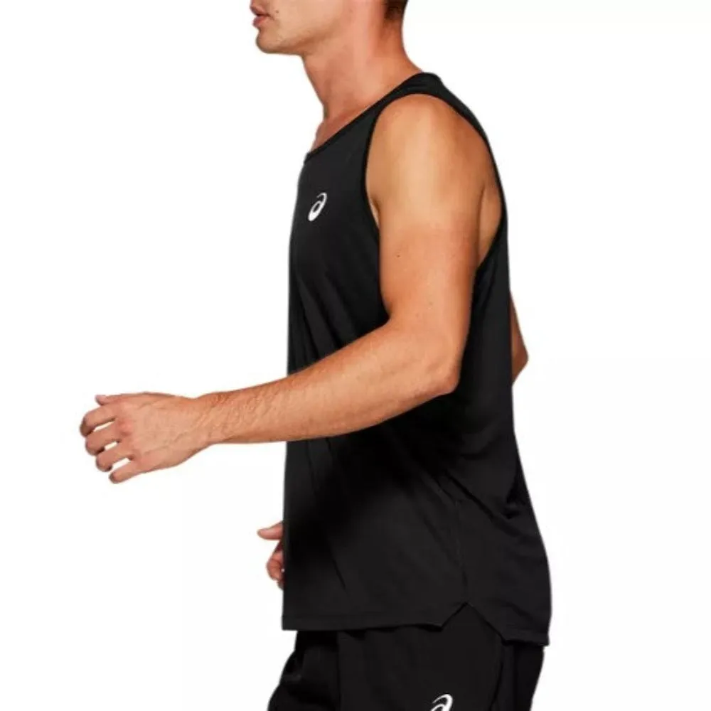 Mens Asics Silver Singlet