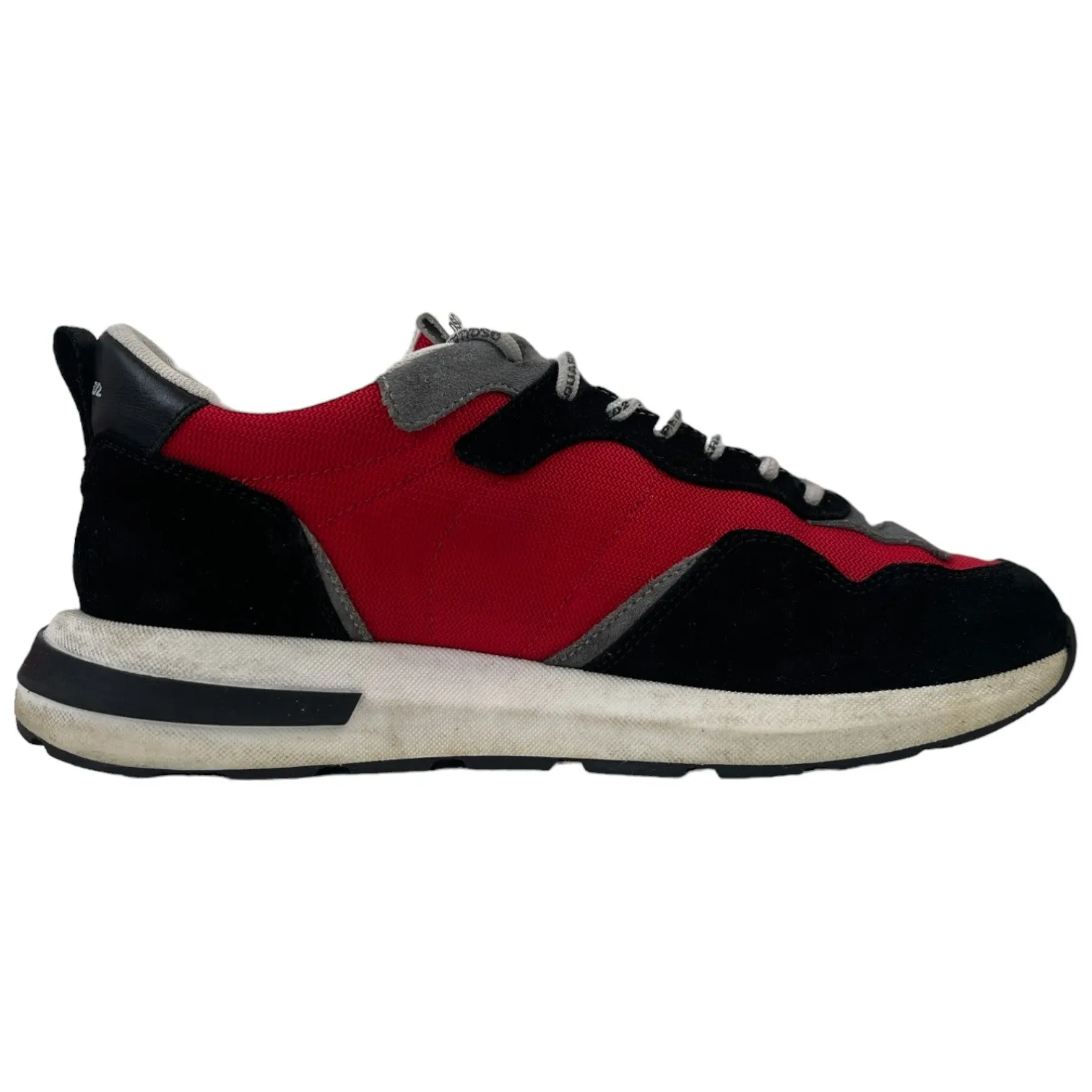 Men's Dsq Logo Low Trainers Red Size EU 40.5 / UK 6.5