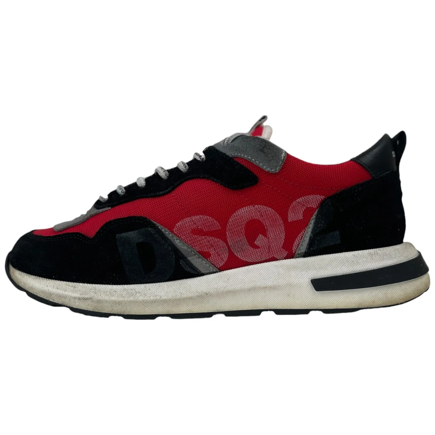 Men's Dsq Logo Low Trainers Red Size EU 40.5 / UK 6.5