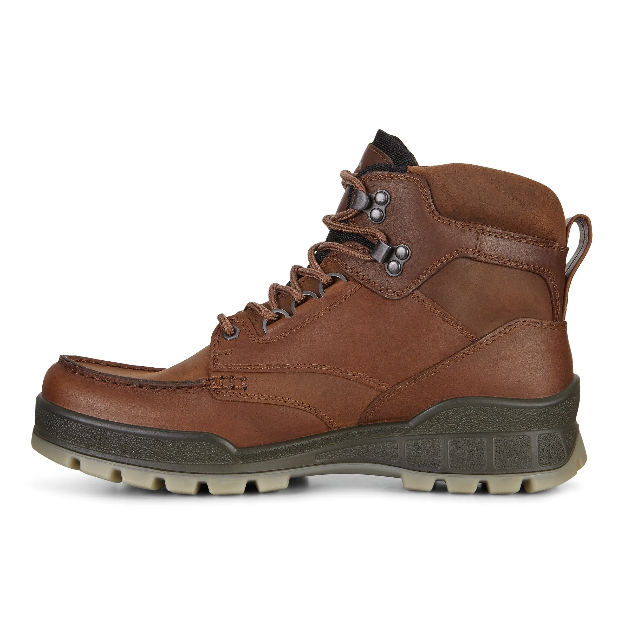 Men's Ecco Track 25 High Boot Color: Bison/Bison