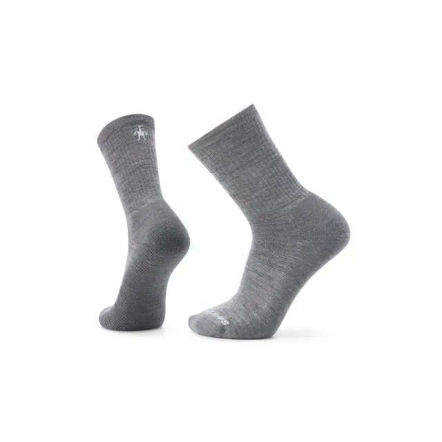 Men's Everyday Solid Rib Crew Socks