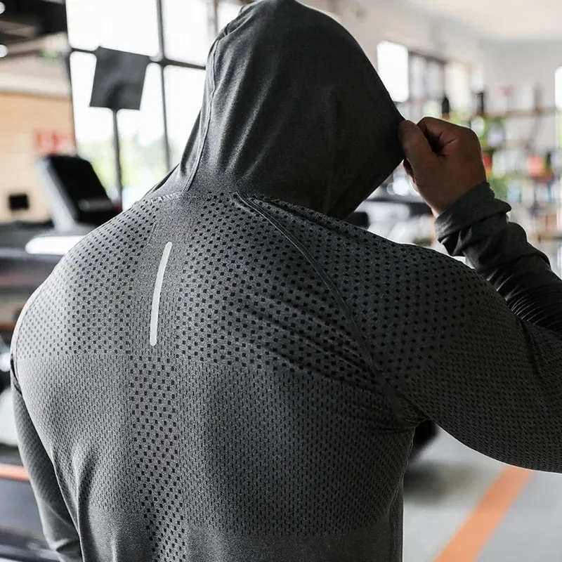 Mens Fitness Sport Hoodie