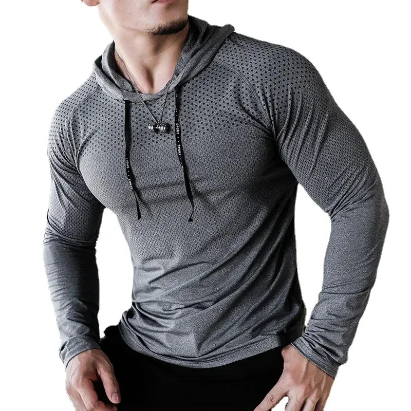 Mens Fitness Sport Hoodie