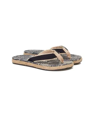 Men's Flipper Flip Flop Tapa Coal