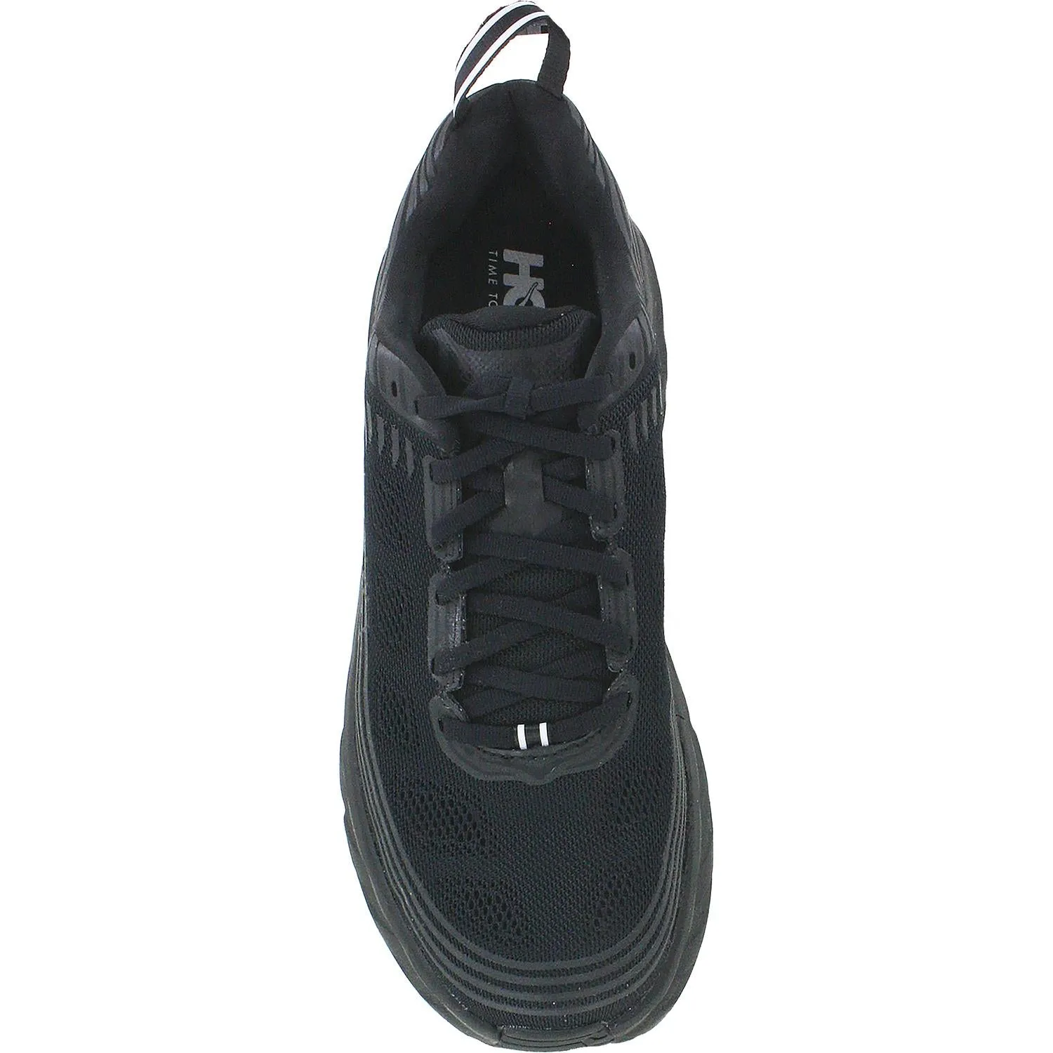 Men's Hoka One One Bondi 6 Black/Black Mesh